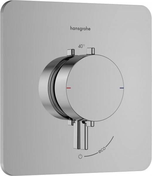 hansgrohe Ecostat Comfort Q Thermostat Unterputz für 1 Verbraucher, Chrom