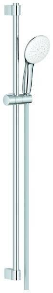 Grohe Tempesta 110 Brausestangenset, 900mm, Relexaflex 1750mm, 3 Strahlarten Rain/Jet/Massage, Durchfl. 13,5l/min, Chrom