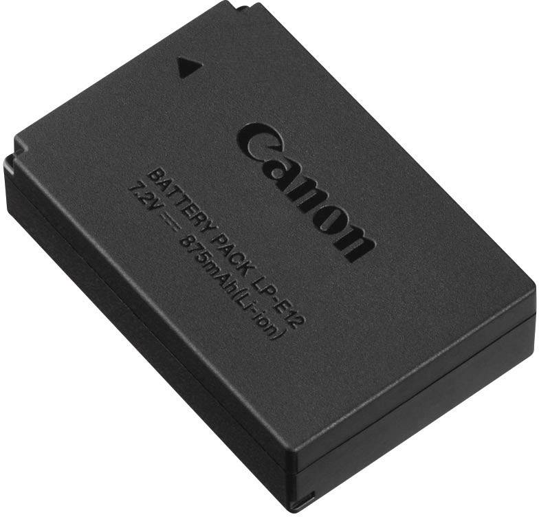 Canon LP-E12 - Batterie - Li-Ion - 875 mAh - für EOS 100D, Kiss M, Kiss M2, Kiss X7, M, M10, M100, M2, M50, Rebel SL1
