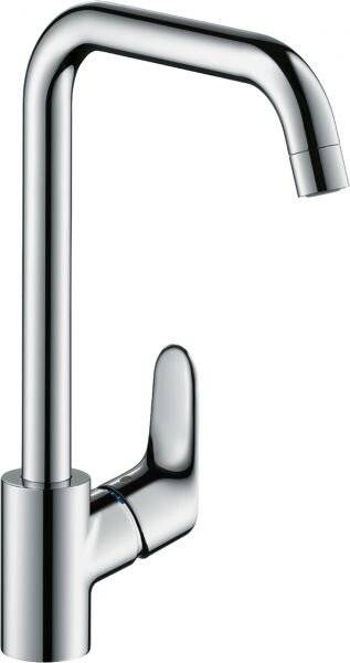 Einhebel-Küchenmischer Focus M41 ComfortZone 260, 1 jet, Eco chrom