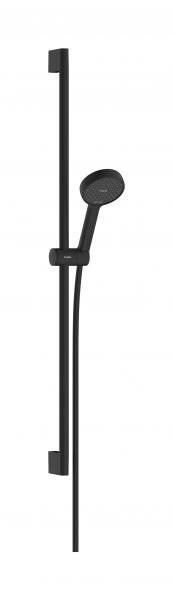 hansgrohe Activera Select S Brauseset 95 2jet EcoSmart mit Brausestange 90 cm, Mattschwarz