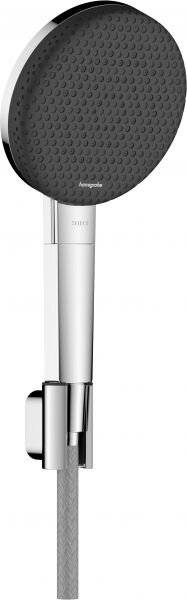 Hansgrohe Raindance Alive Select S Brausehalterset 125mm, 7,1l/min, 3jet EcoSmart, Designflex Textilbrauseschlauch
