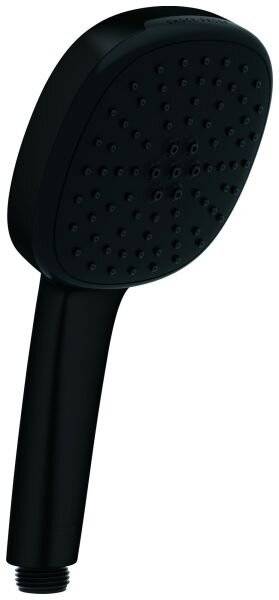 Grohe Tempesta Cube 110 Handbrause, 2 Strahlarten Rain/Jet, maximaler Durchfluss bei 3 bar 7,4l/min, Mattschwarz,