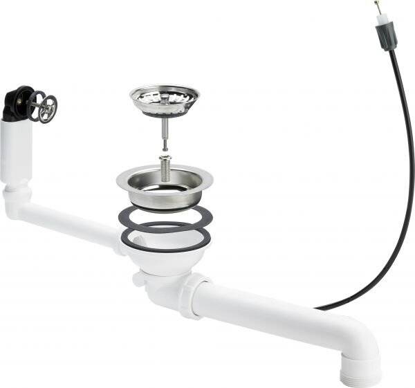 Viega Ablaufventilset 7139.162 in Kunststoff weiss, 1 Stk.