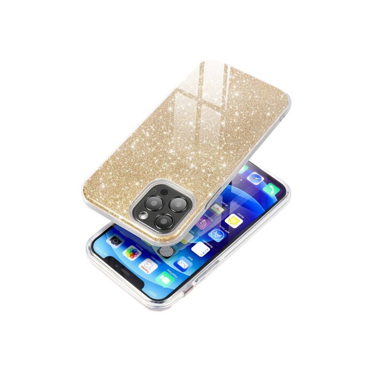 Shining Hülle für XIAOMI Redmi Note 15 Pro 4G Gold Handyhülle Stoßfest