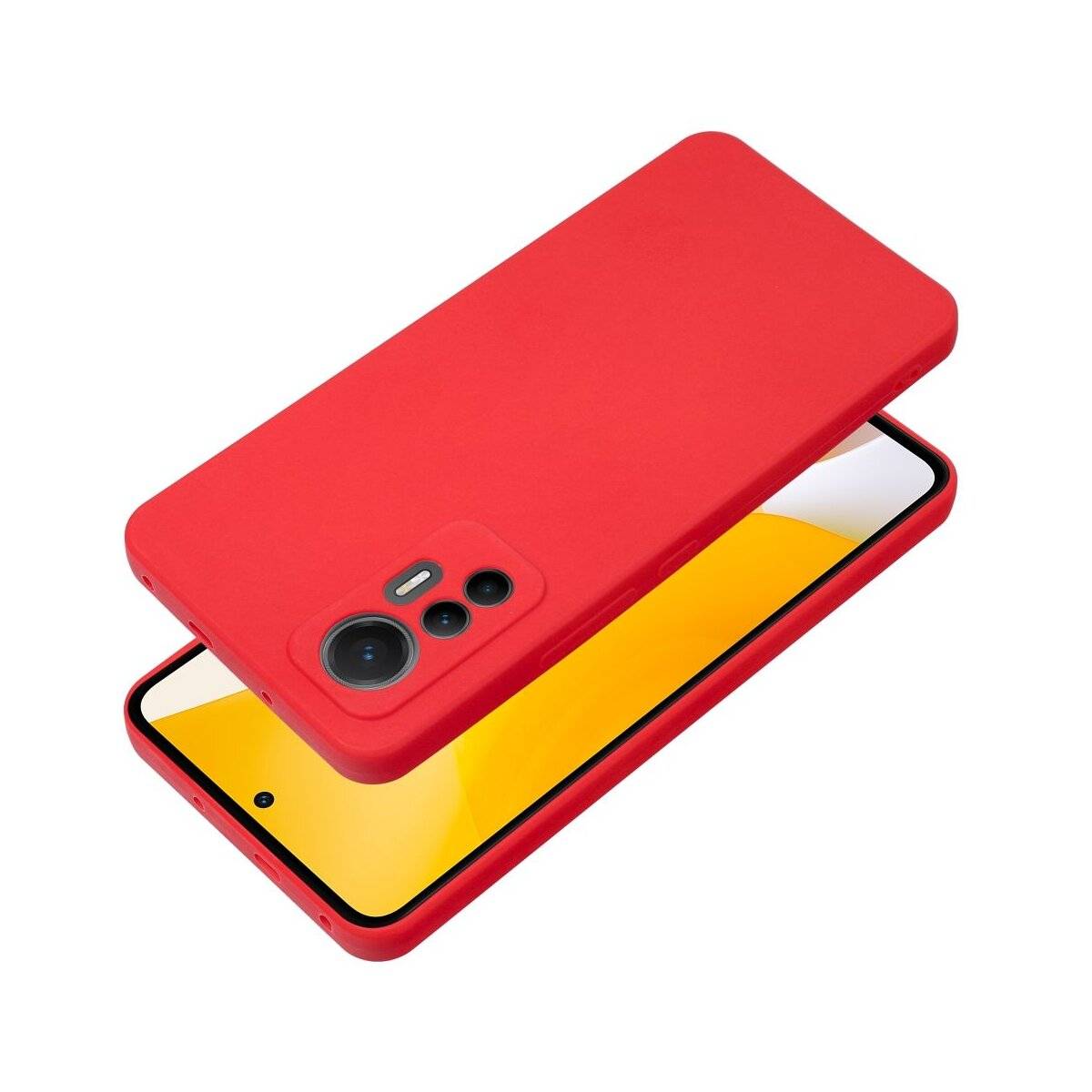 Soft Hülle für XIAOMI Redmi Note 15 Pro Plus 5G Rot Handyhülle Stoßfest