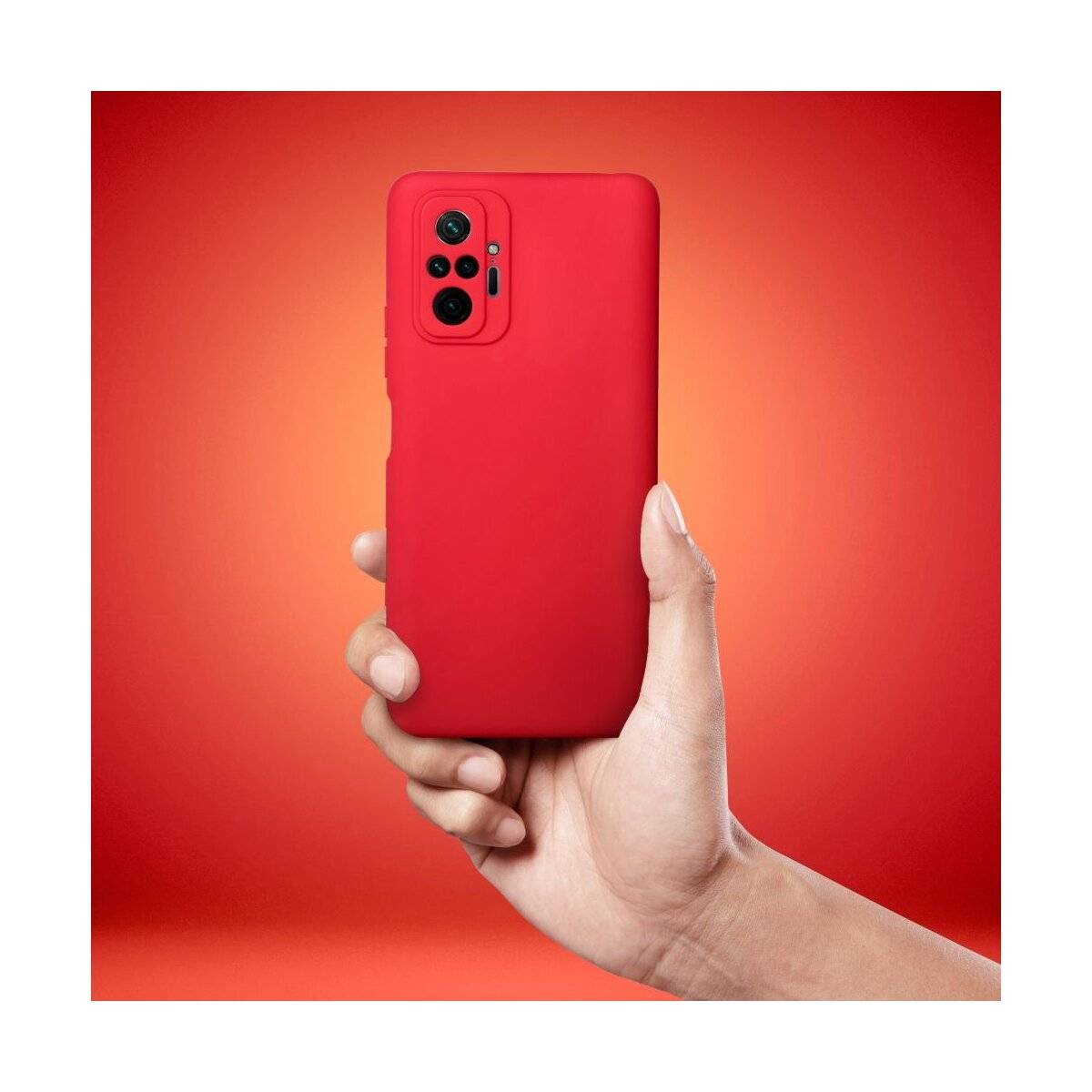 Soft Hülle für XIAOMI Redmi Note 15 Pro Plus 5G Rot Handyhülle Stoßfest