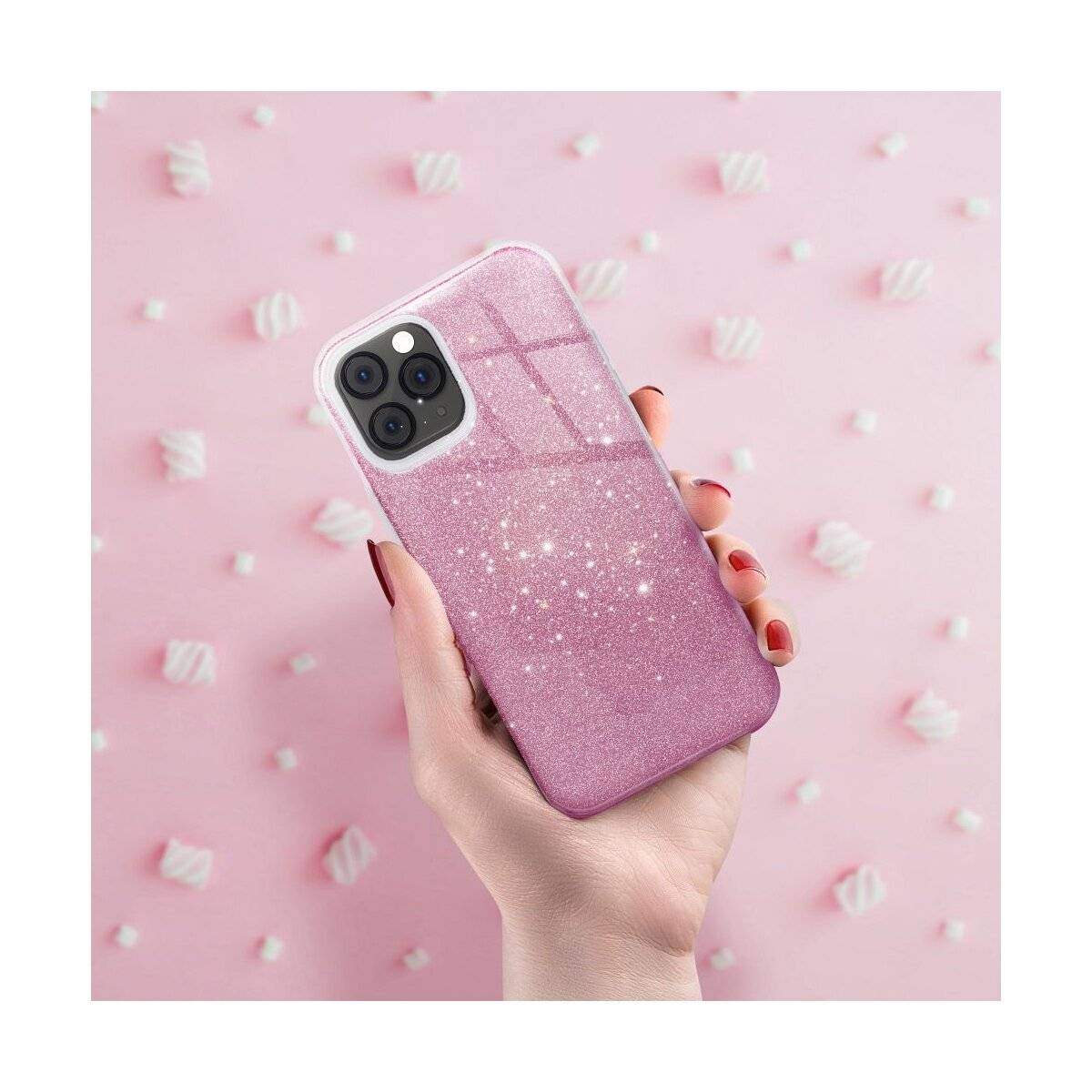 Shining Hülle für XIAOMI Redmi Note 15 Pro Plus 5G Rosa Handyhülle Stoßfest