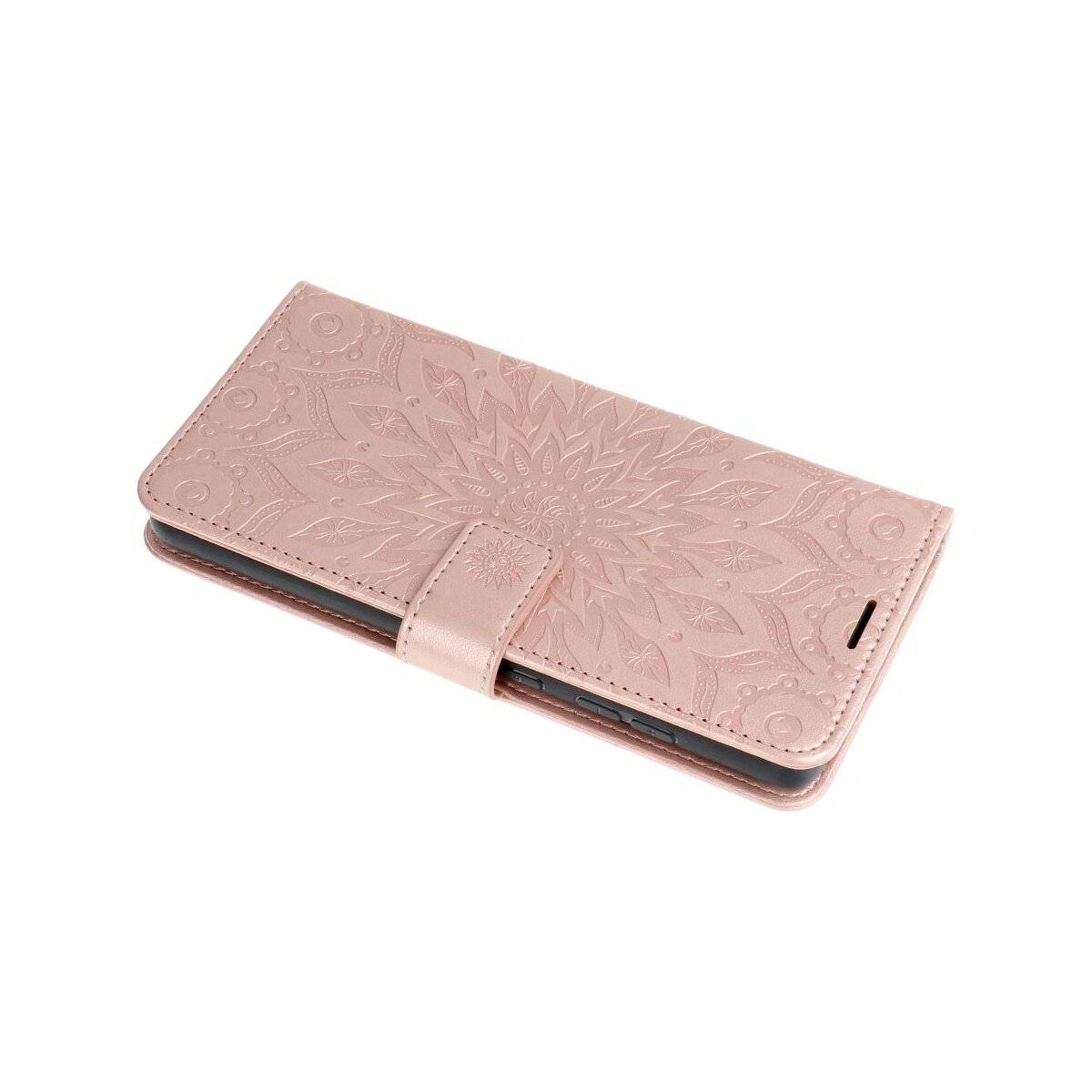 Mezzo Leder Tasche für XIAOMI Redmi Note 15 5G Rosa Handyhülle Rundum