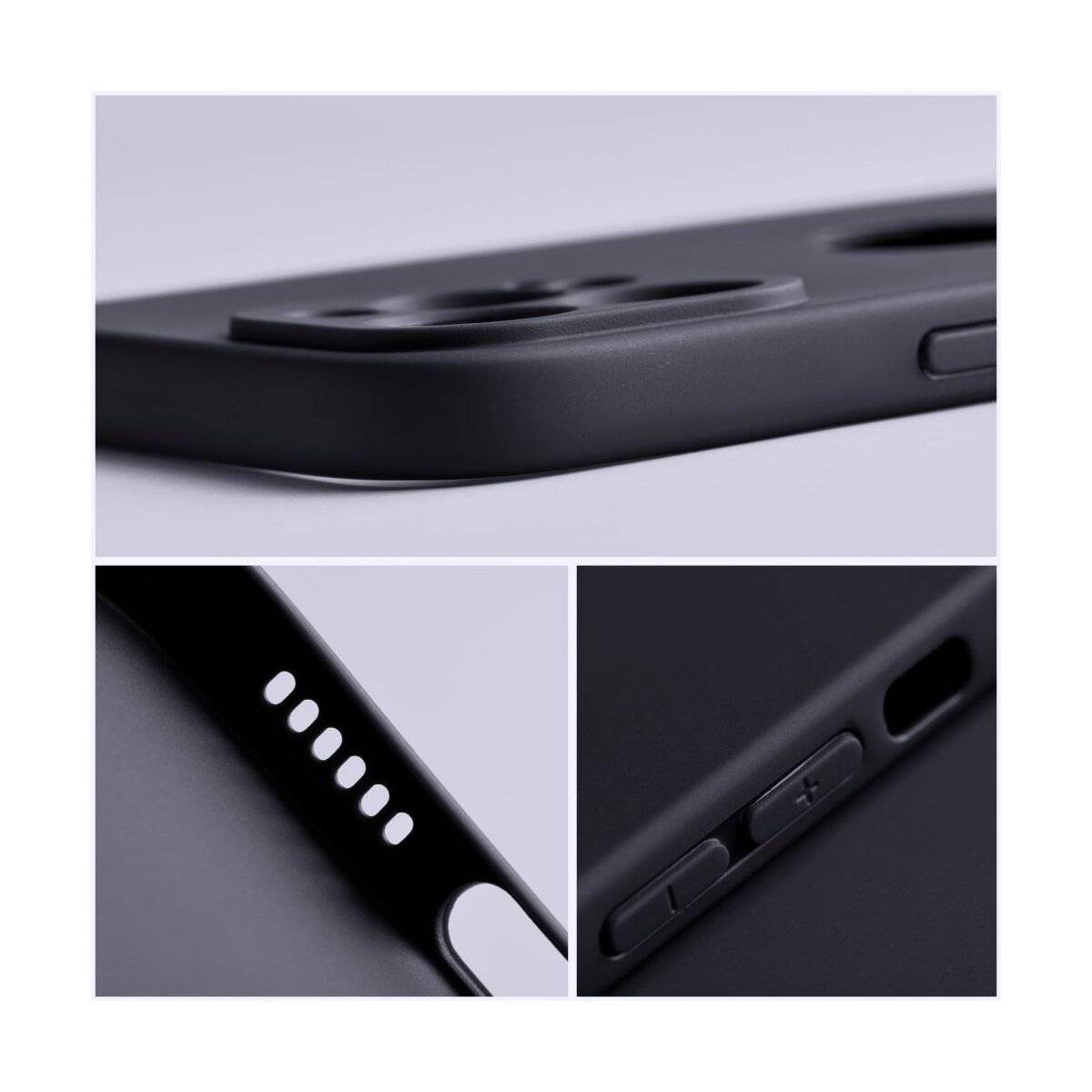 Soft Hülle für XIAOMI Redmi Note 15 Pro 4G Schwarz Handyhülle Stoßfest