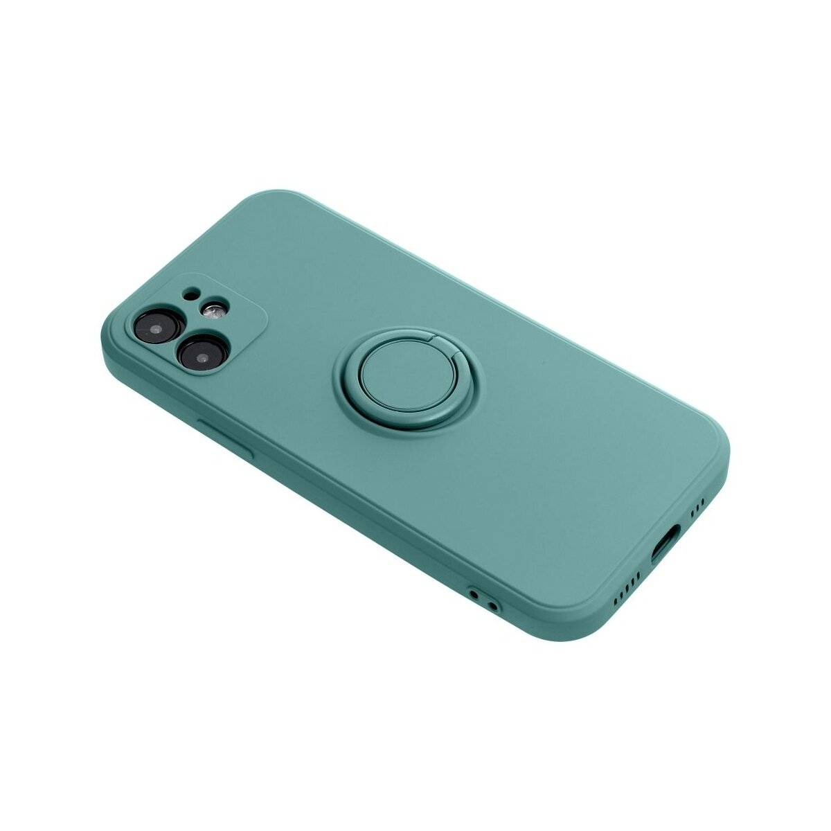 Silikon Ring Hülle für XIAOMI Redmi Note 15 Pro 5G Grün Handyhülle Stoßfest