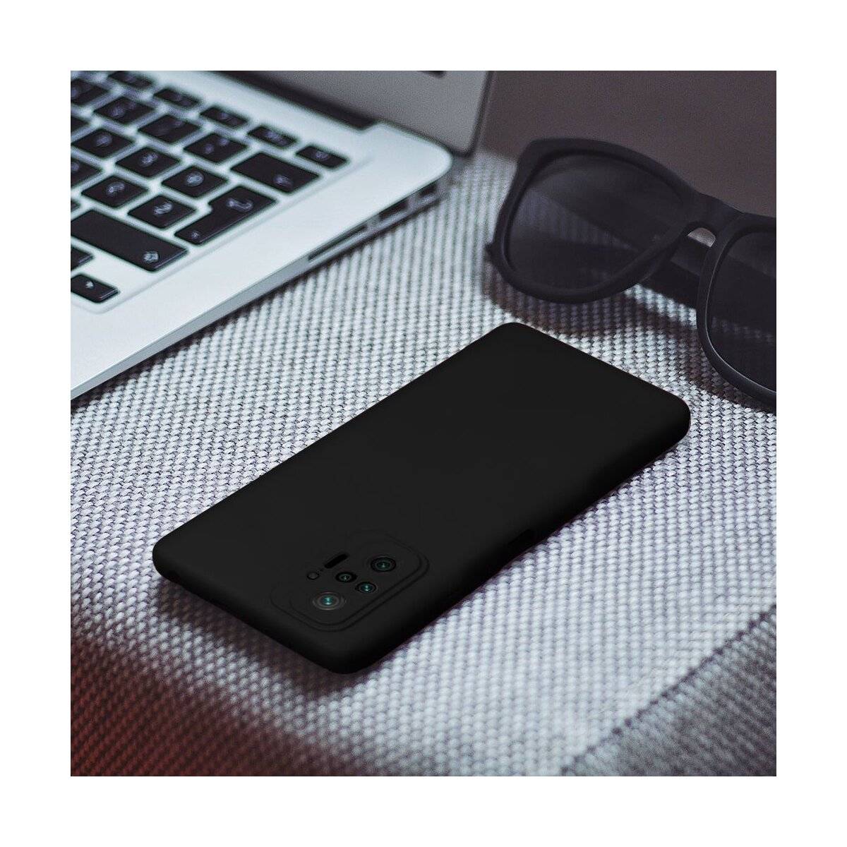 Soft Hülle für XIAOMI Redmi Note 15 5G Schwarz Handyhülle Stoßfest