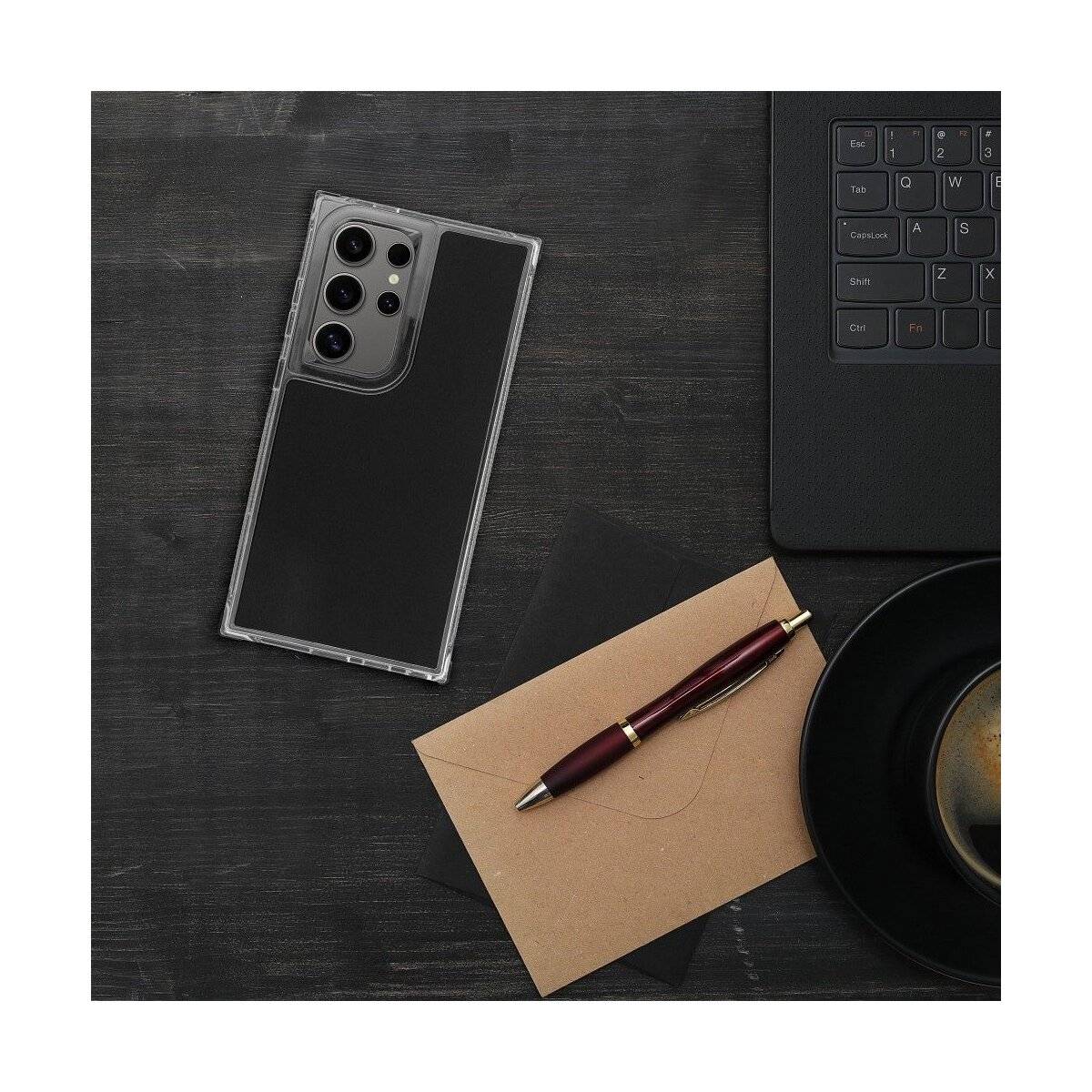Matrix Hülle für XIAOMI Redmi Note 15 Pro 5G Schwarz Handyhülle Stoßfest