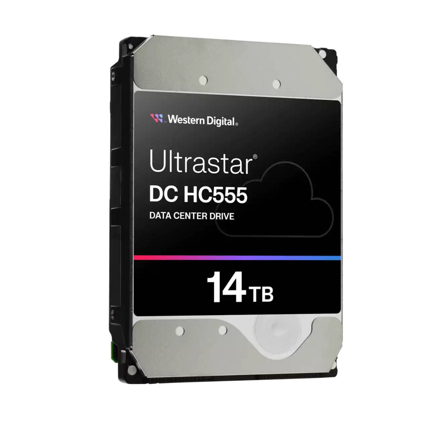 WD Ultrastar DC HC555 - Festplatte - Rechenzentrum - verschlüsselt - 14 TB -