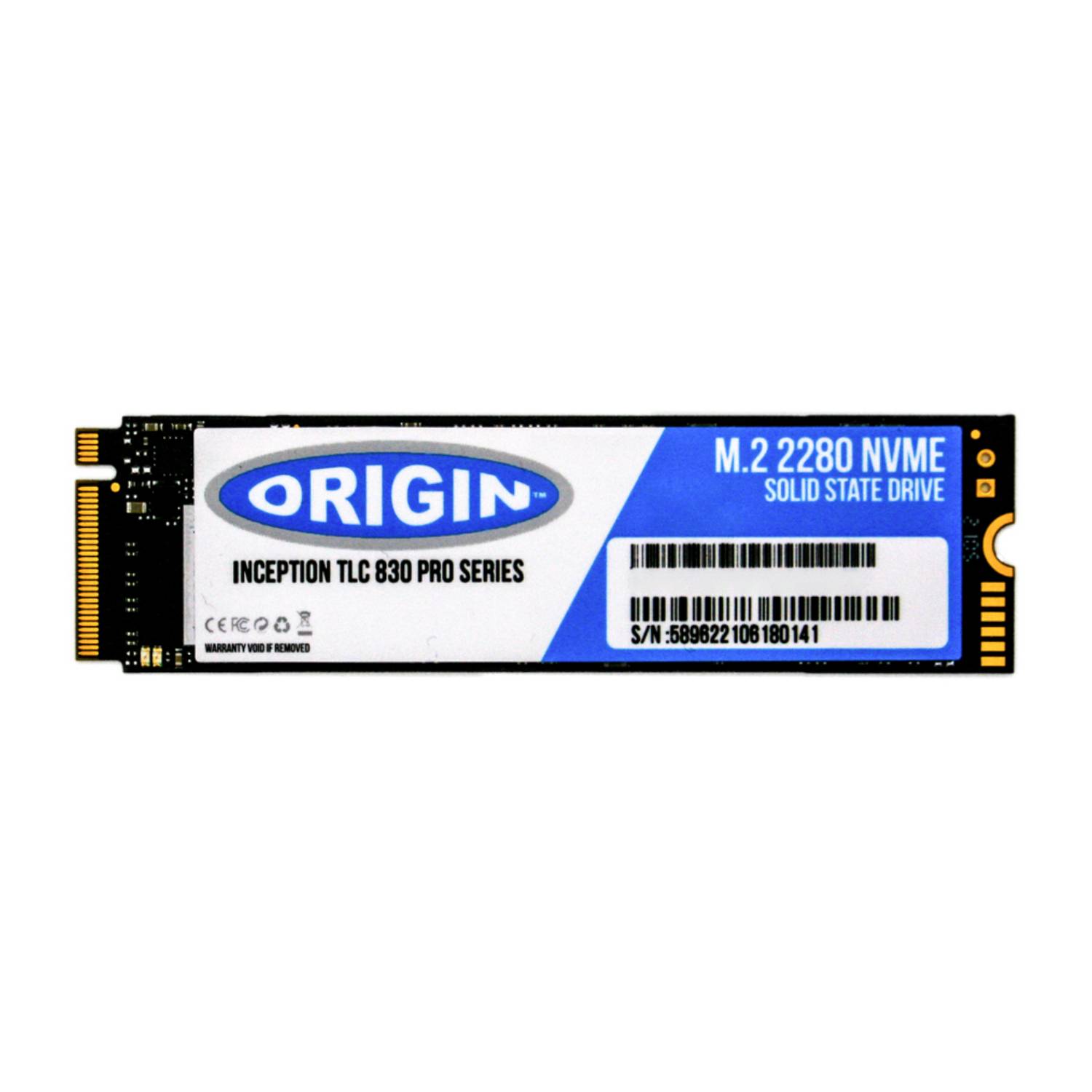 Origin Storage Inception TLC830 Pro Series SSD 512 GB intern M.2 2280 PCIe 4.0 NVMe NVME 80mm 3D TLC