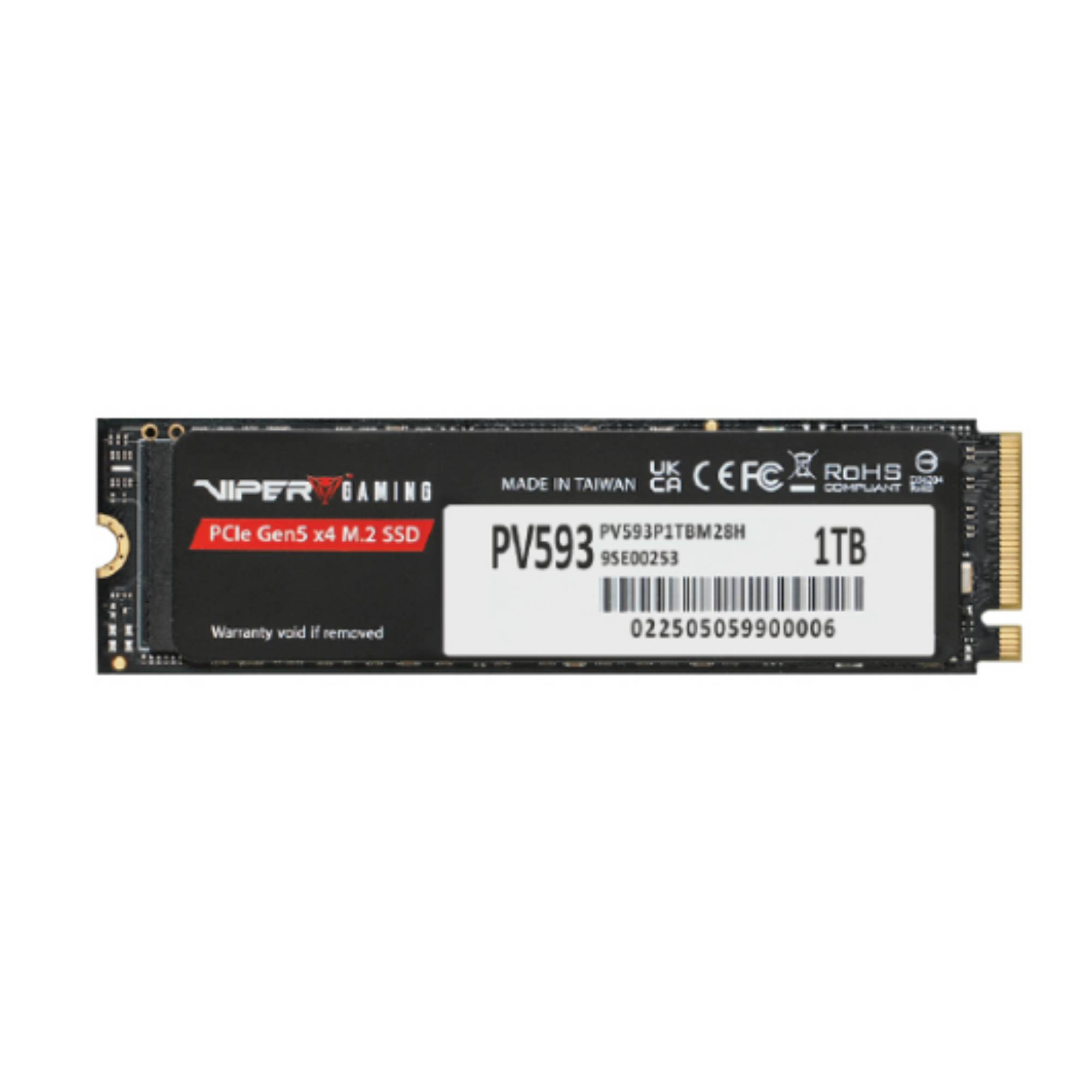 PATRIOT PV593P1TBM28H Pv593 Viper Ssd M.2 2280 PCIe Gen5 x4 14000