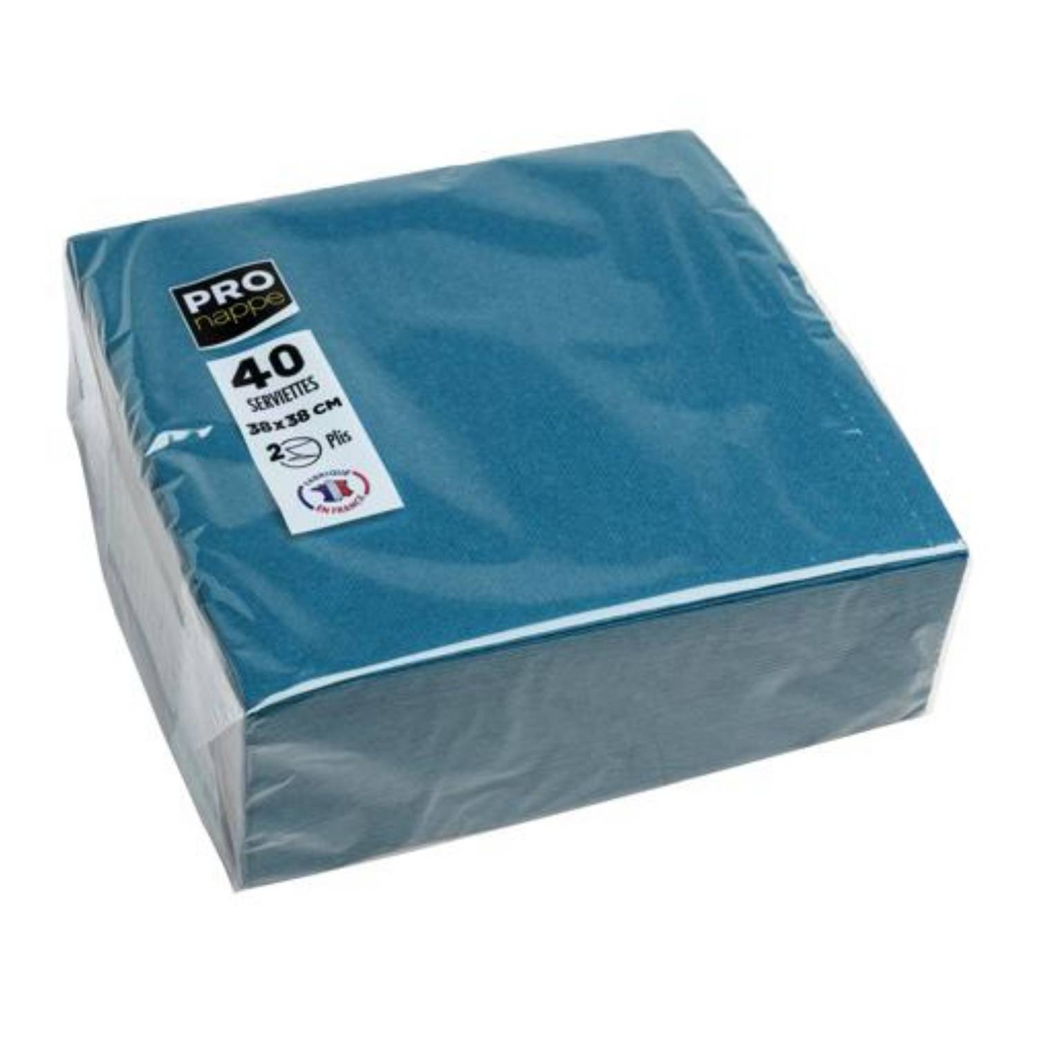 PROnappe SV623804I, Blau, Pacific Blue, Quadratisch, 380 mm, 380 mm, 203 g