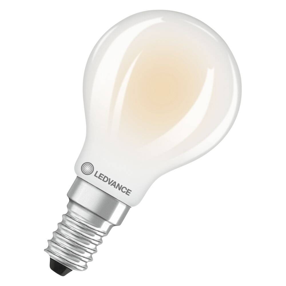 Ledvance Classic LED E14 Birne Matt 2.2W 470lm - 827 Extra Warmweiß | Ersatz Für 40W