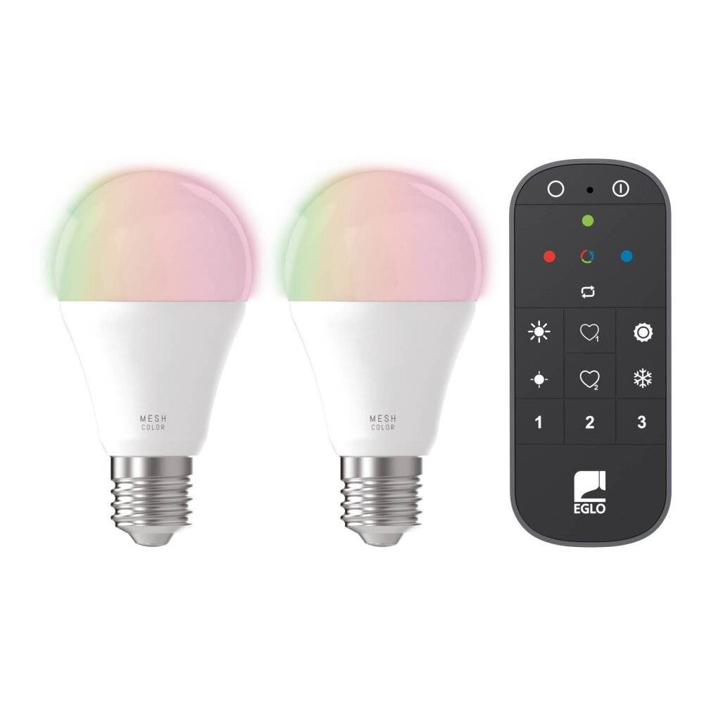 Eglo Connect.Z Smart LED Birne E27 Matt 18W 806lm - 827-865 Abstimmbares Weiß + RGB | Dimmbar - E