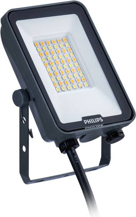 PHIL LED-Strahler Ledinaire IP65 grau 20W 2400lm 3000/4000/6500K symmetrisch Techn.Licht/Wohnraum