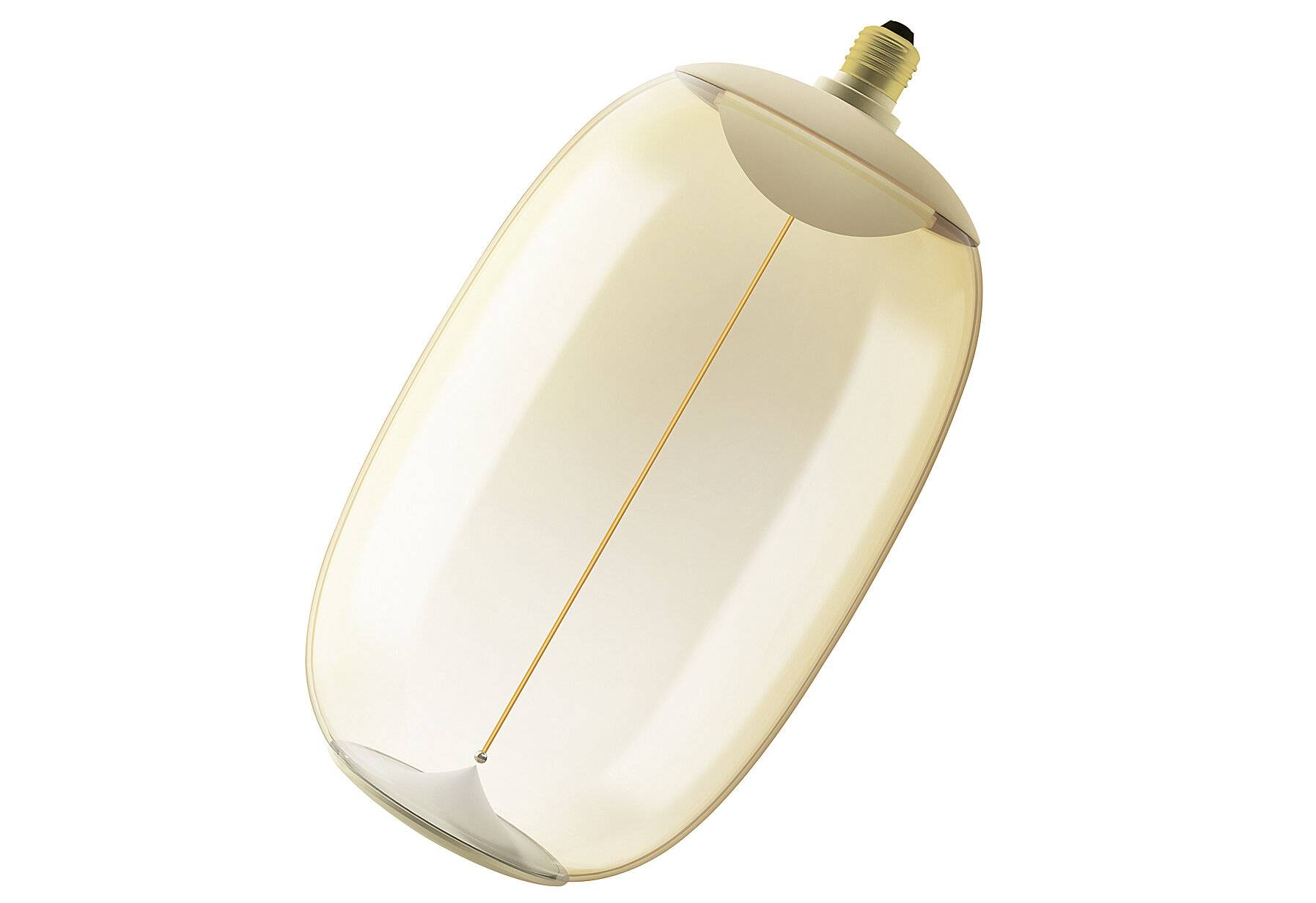 OSRAM Vintage 1906 Big Elipse Oval ist eine dimmbare LED-Lampe aus Kunststoff mit Filament in