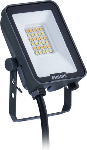 PHIL LED-Strahler Ledinaire IP65 grau 10W 1200lm 3000/4000/6500K symmetrisch Techn.Licht/Wohnraum