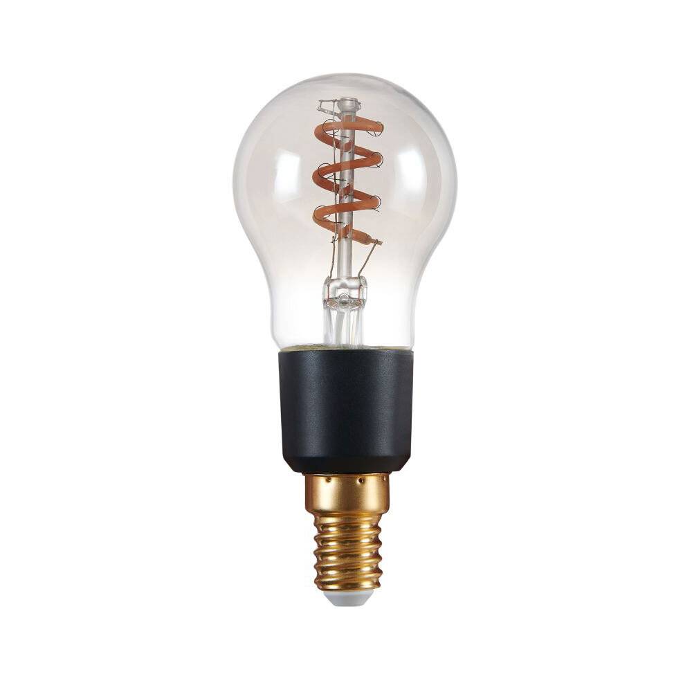 Eglo Connect.Z Smart LED Kugel E14 Fadenlampe Smokey 4W 150lm - 820 Extra Warmweiß | Dimmbar - Er