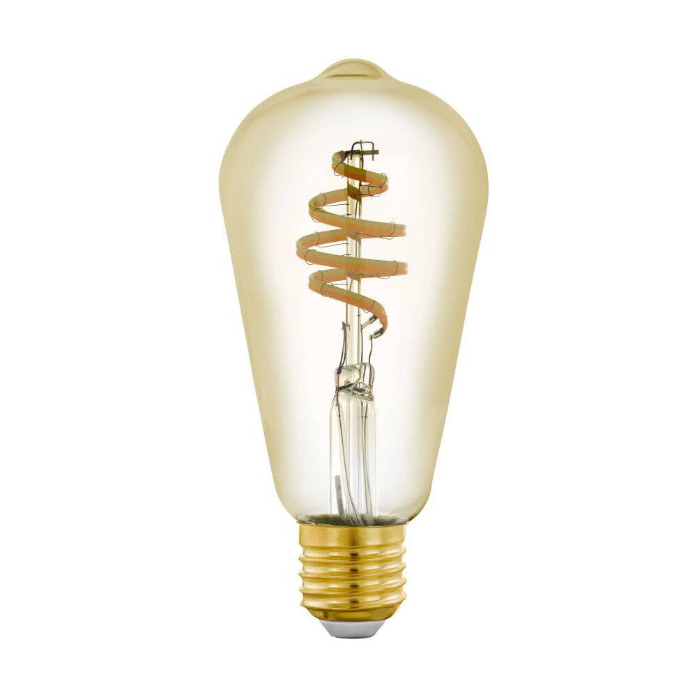 Eglo Connect.Z Smart LED Edison E27 Fadenlampe Messing 4.9W 360lm - 827-865 Abstimmbares Weiß | D