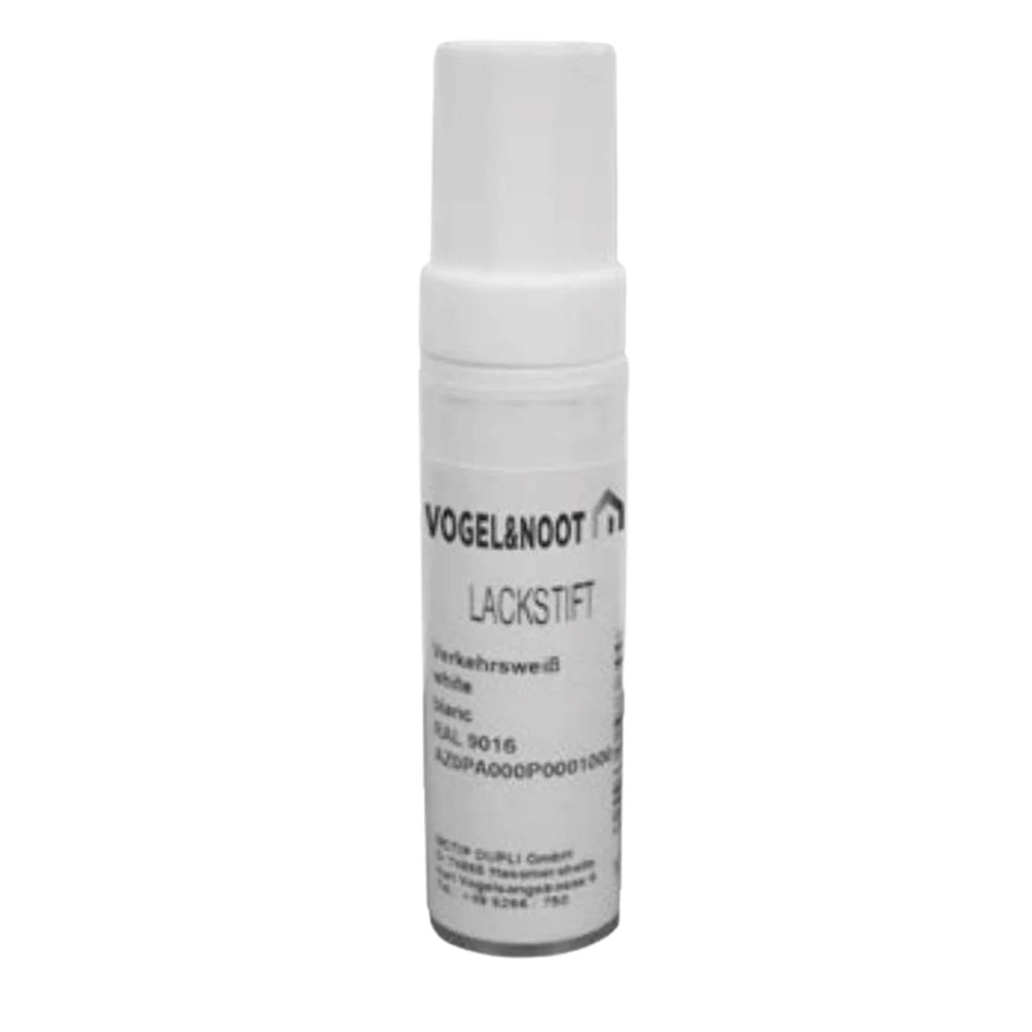 Vogel & Noot VN-Lackstift, ähnlich RAL9016, Verkehrsweiss, 1 Stk.