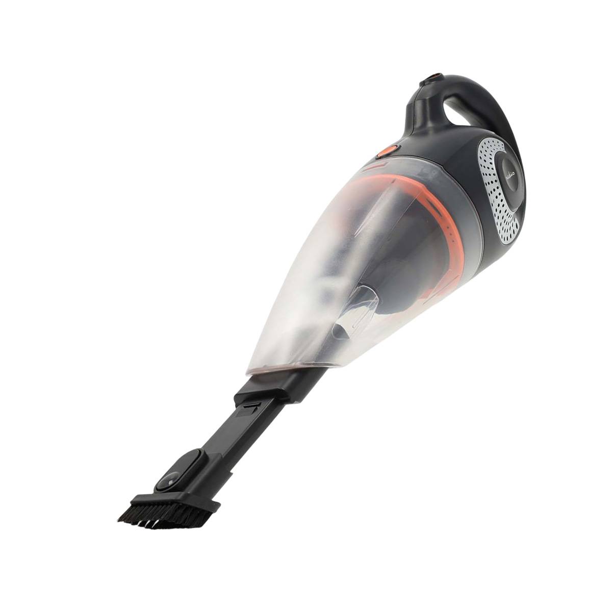 Handstaubsauger Kabellos 90W Nass & Trocken 2200mAh Akku 0,4L Schwarz/Orange
