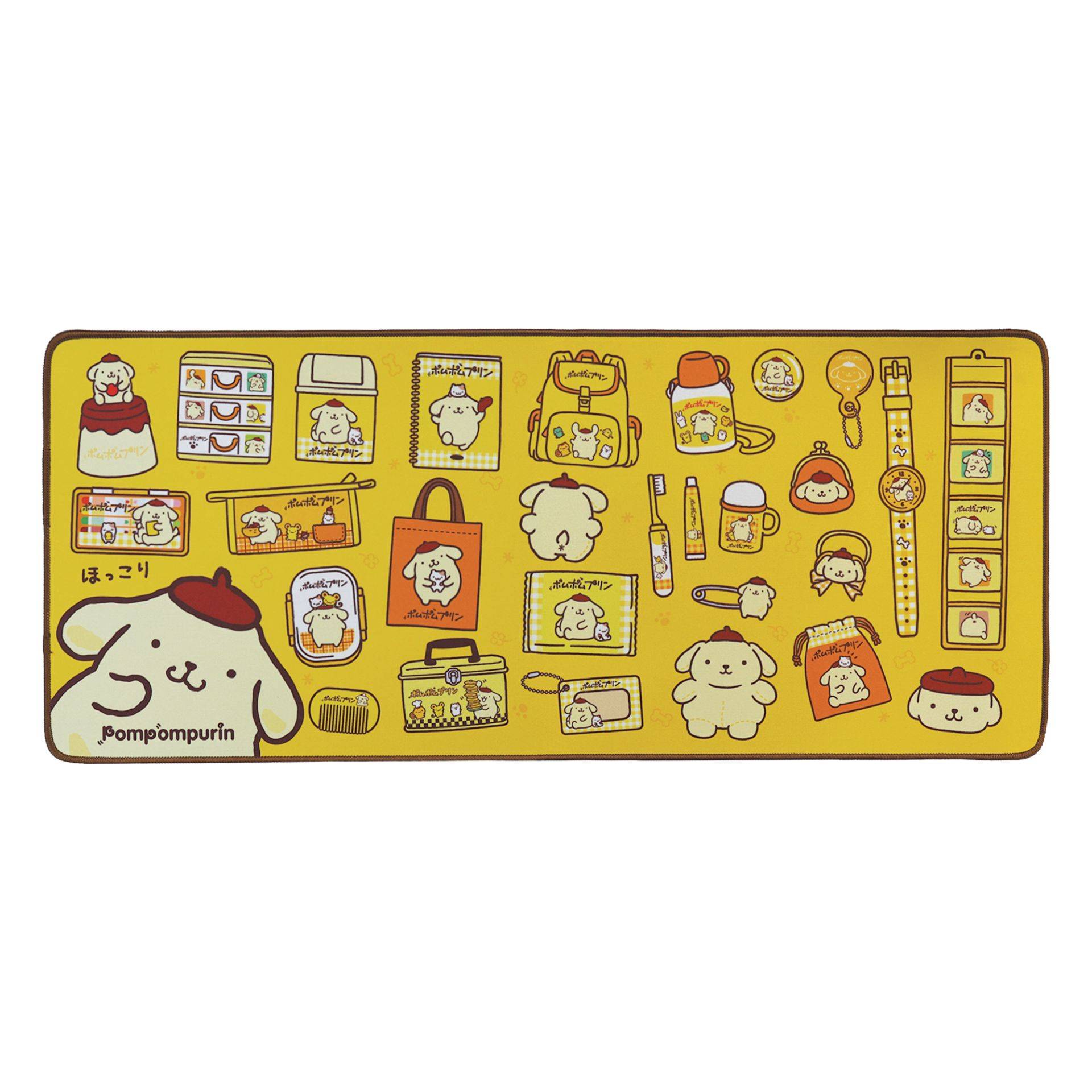 BlueSkyStudios Sanrio Schreibtischunterlage Pompompurin Multimedia-Technik PapierBüroSchreibwar