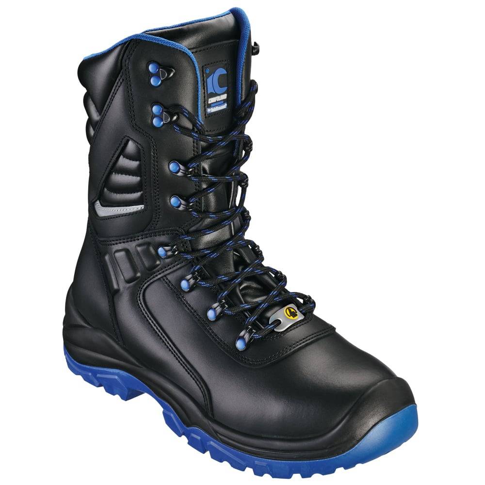 Gr .40 *TORGAU* SCHNÜRSTIEFEL schwarz *TORGAU* WINTER BOOTS