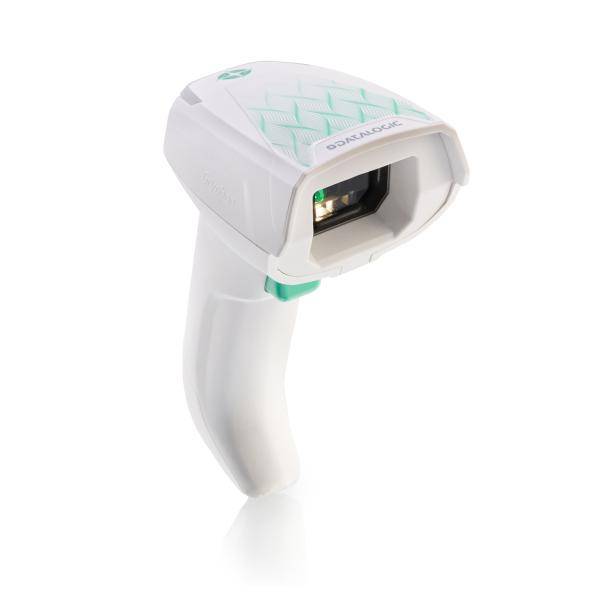 Datalogic Gryphon GM4600 HC, 2D, HP, Kit (USB), Qi, weiß