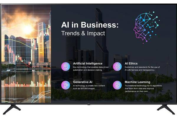 LG 43PK640S, Digital Signage Flachbildschirm, 109,2 cm (43"), LED, 3840 x 2160 Pixel, WLAN, 16/7