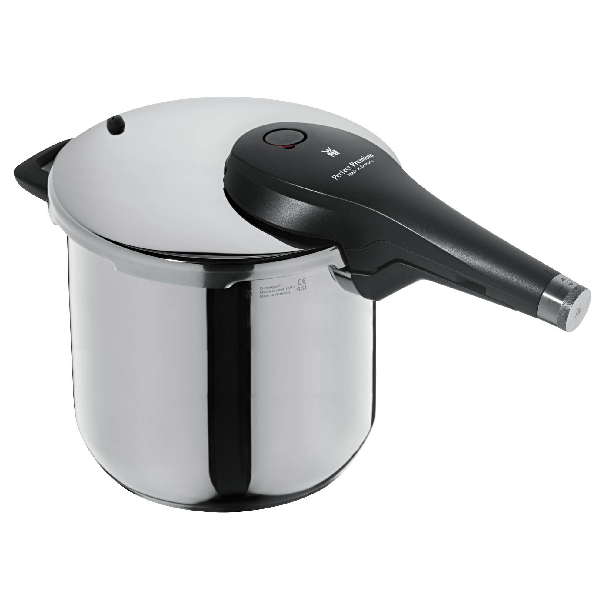WMF Perfect Premium 0795839990, 6,5 l, Keramik, Gas, Halogen, Induktion, Edelstahl, 22 cm, Edelstahl, Deutschland