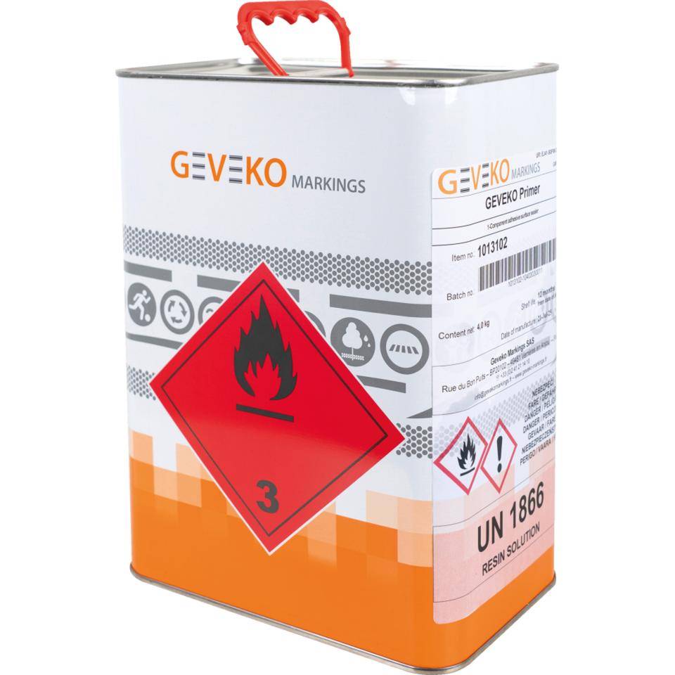 GEVEKO Primer, 1-Komponenten Grundierung, transparent, Harz, 1 Kanister/4kg