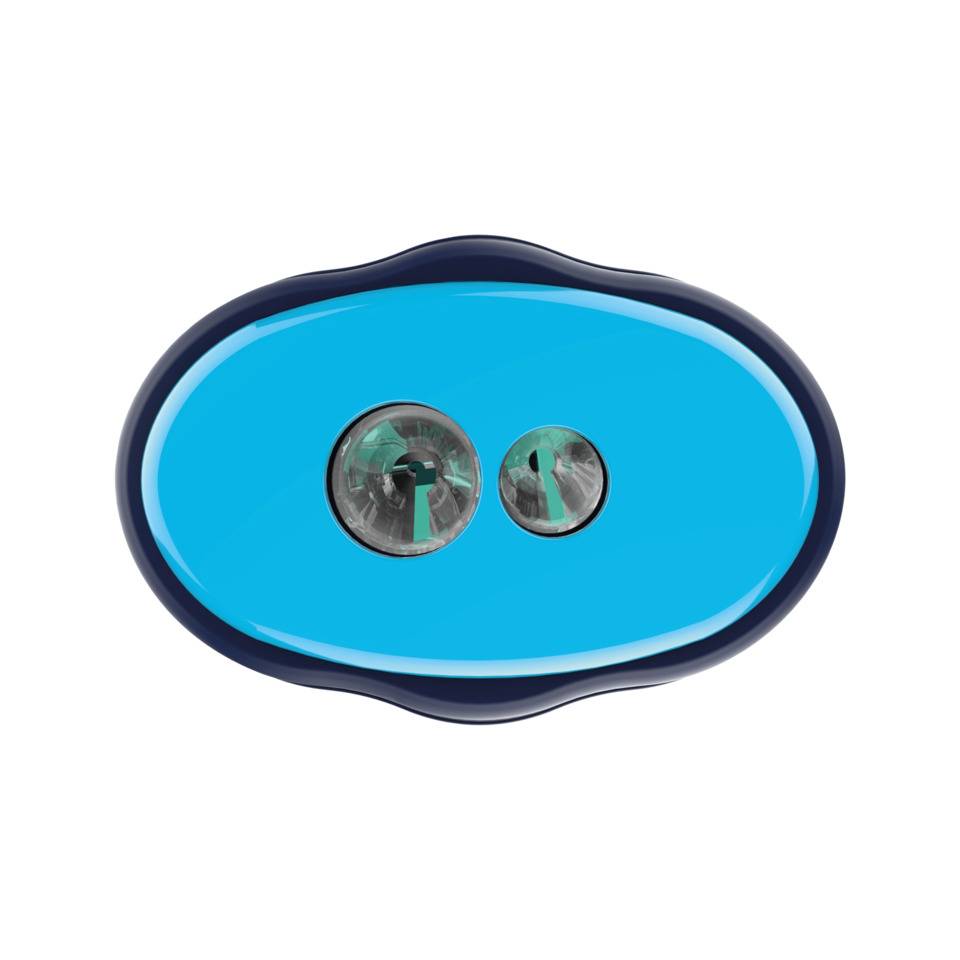 Display Doppel-Dosenspitzer Griffix, Ø8/11mm, blau PELIKAN 300008247