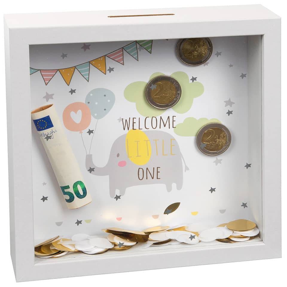 Goldbuch Welcome Little One, MDF-Platten, Weiß, Einzelbilderrahmen, Tisch, 180 mm, 50 mm