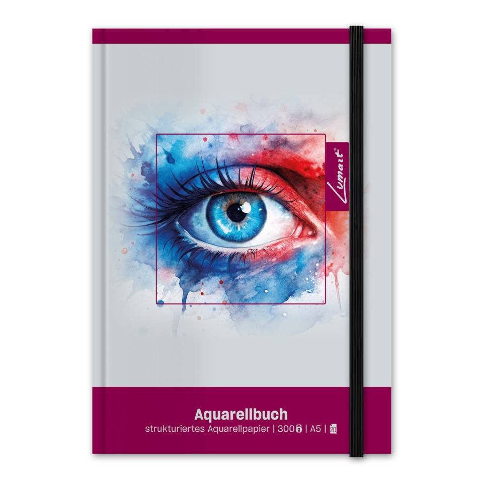 Aquarellblock Lumart A5 300 g/m?