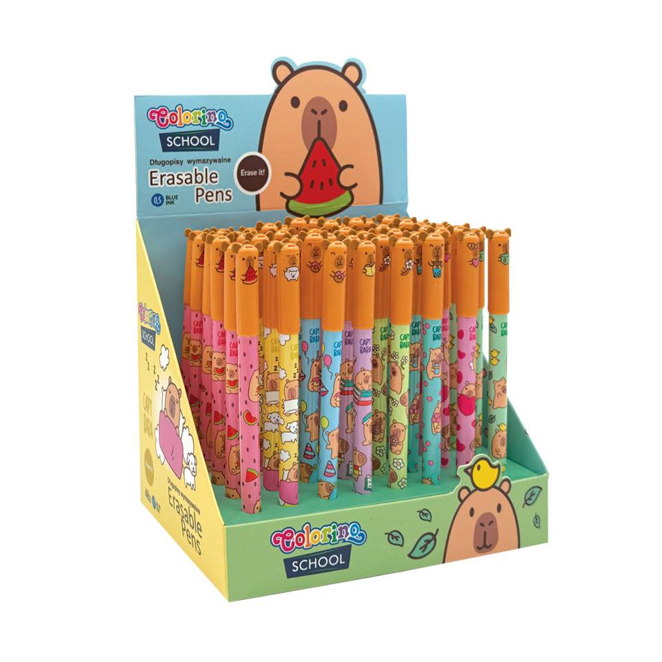Gelschreiber Capybara, radierbar, sortiert COOLPACK 01591PTR