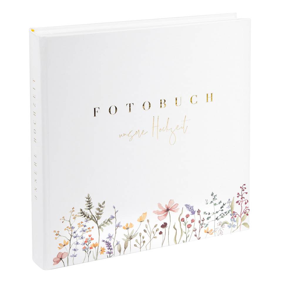 Blütenliebe 30x31 60 weiße Seiten Hochzeit 08044 08 044