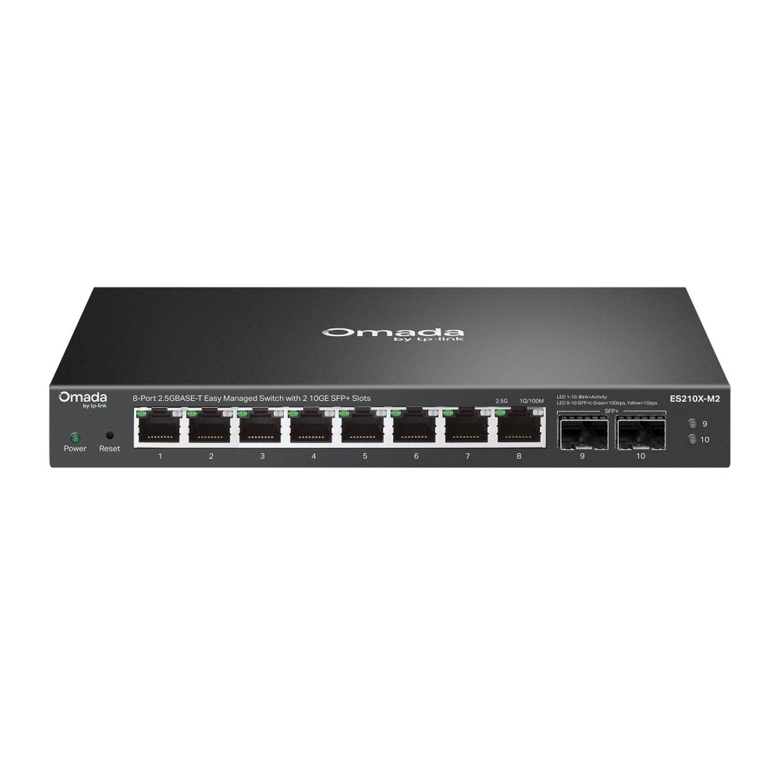 Omada ES210X-M2 8-Port 2.5G BASE-T Easy Managed Switch