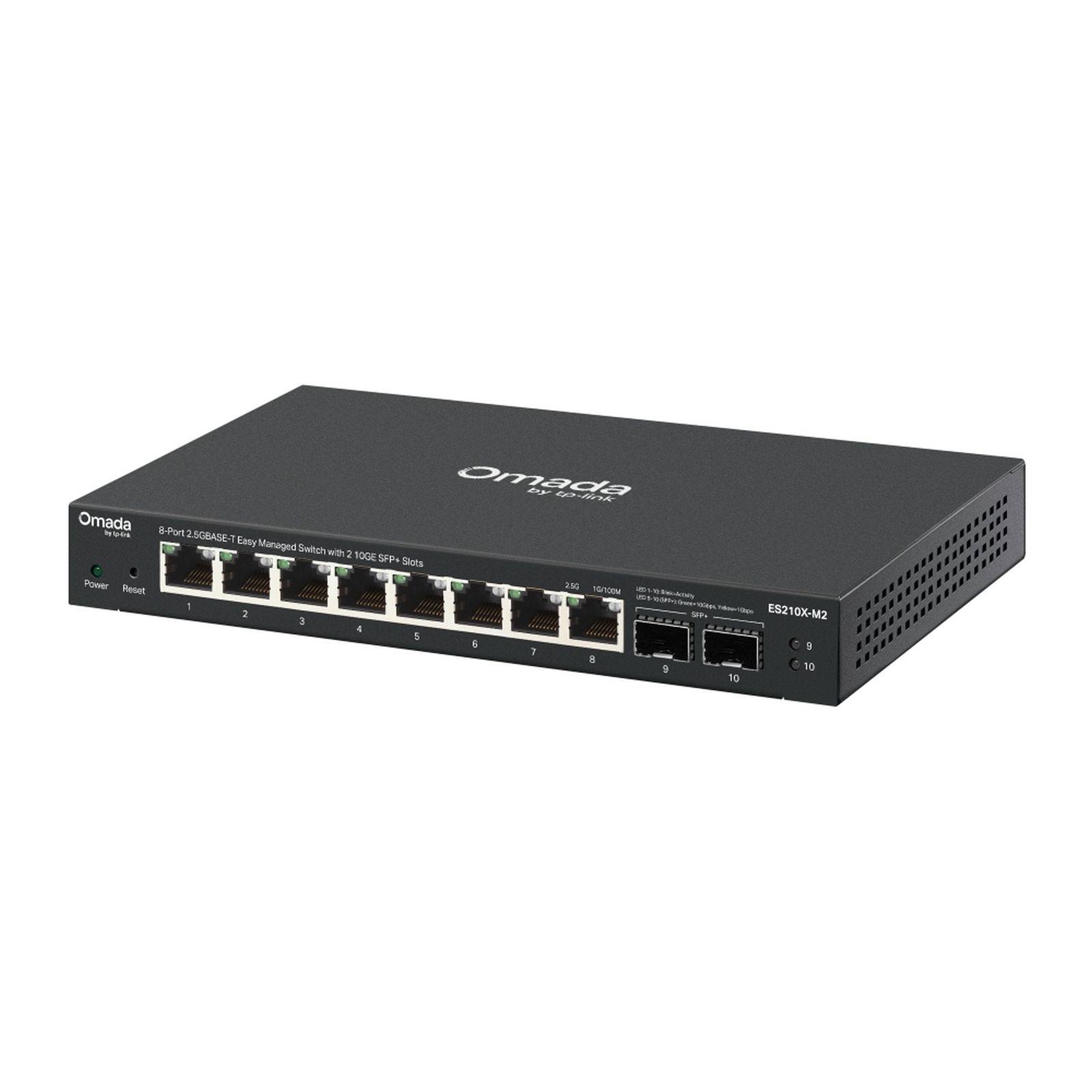 Omada ES210X-M2 8-Port 2.5G BASE-T Easy Managed Switch