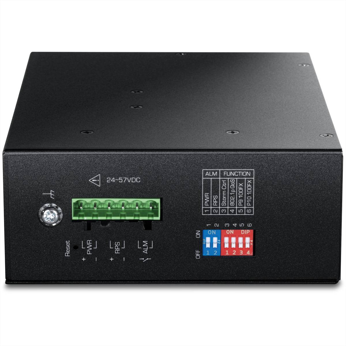 TrendNet TI-PG103i 10-Port PoE+ Switch Industrial Gigabit L2 Managed DIN-Rail