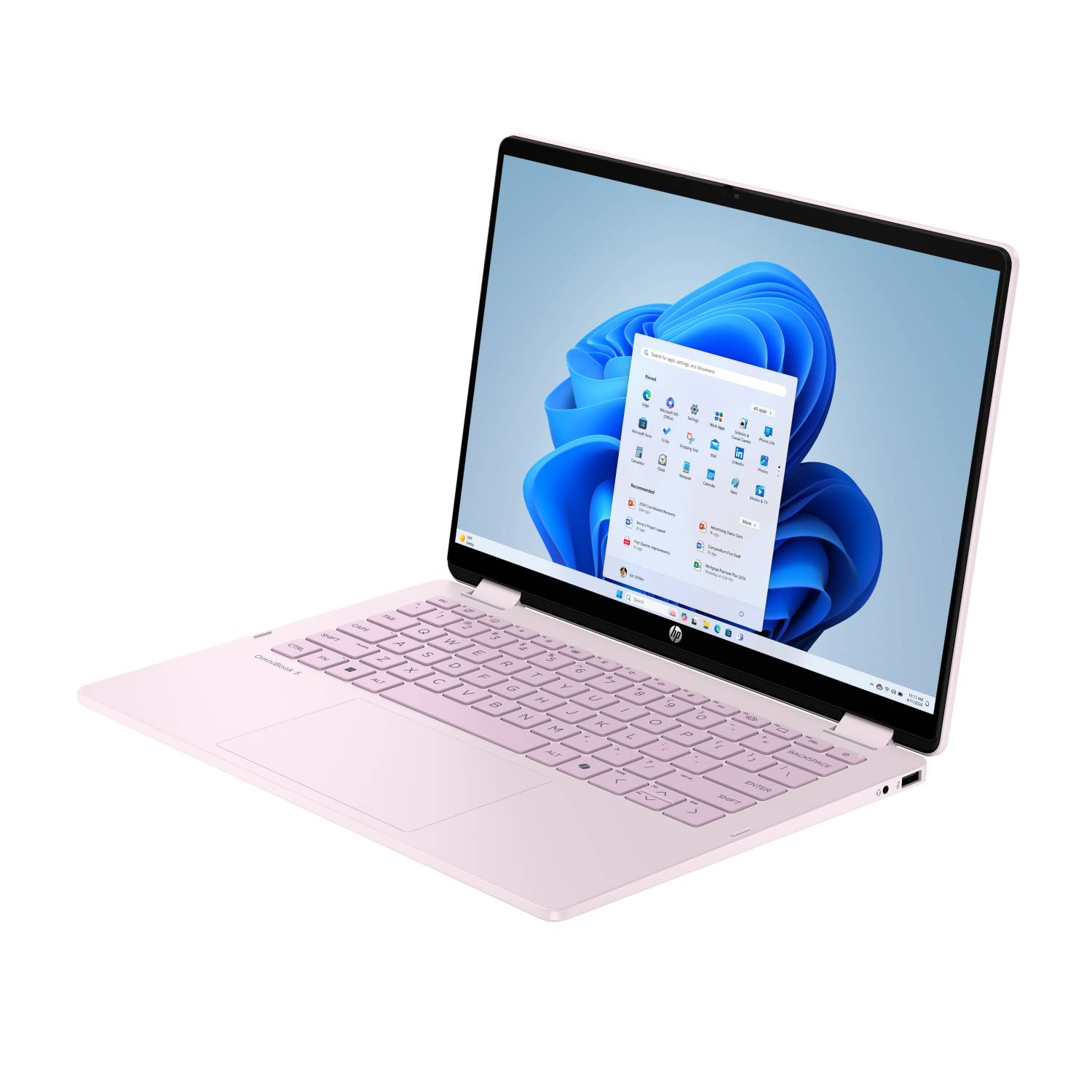 HP OmniBook 5 Flip 2-in-1 Laptop 14-fp0156ng, Intel Core 5, 35,6 cm (14"), 1920 x 1200 Pixel, 16 GB,