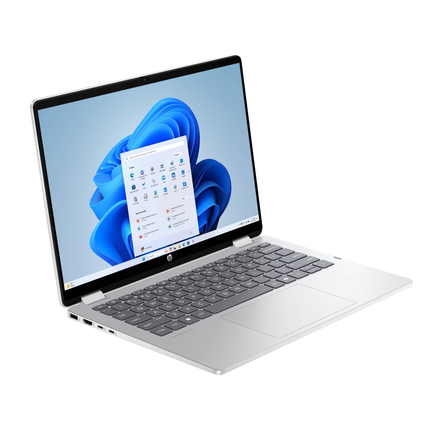 HP OmniBook 5 Flip 14-fp0132ng 14.0inch WUXGA IPS 300 nits, Intel Core 3 100U, 8 GB RAM, 512 GB SSD,