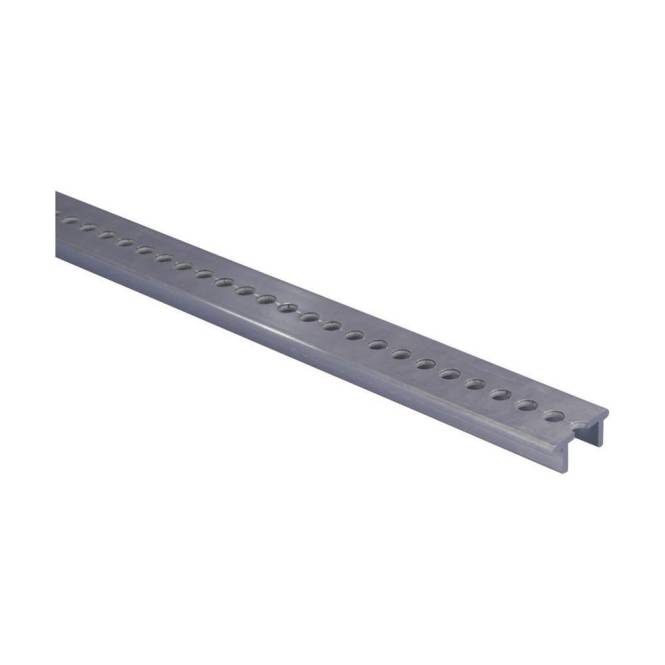 ERICO FleXbus Aluminum FLEXALPROF2M gelochtes Profil 2 Meter 508100 (Inhalt 4 Stück)