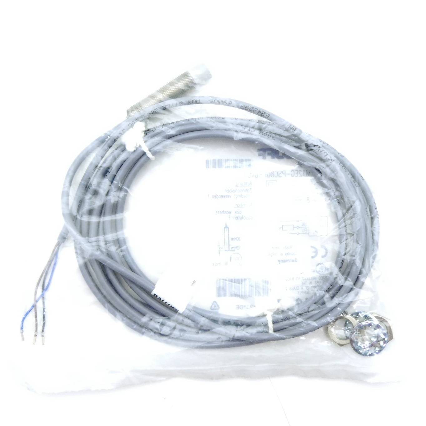 BALLUFF Induktiver Sensor BES01PM (BES M12EG-PSC80F-BV03)