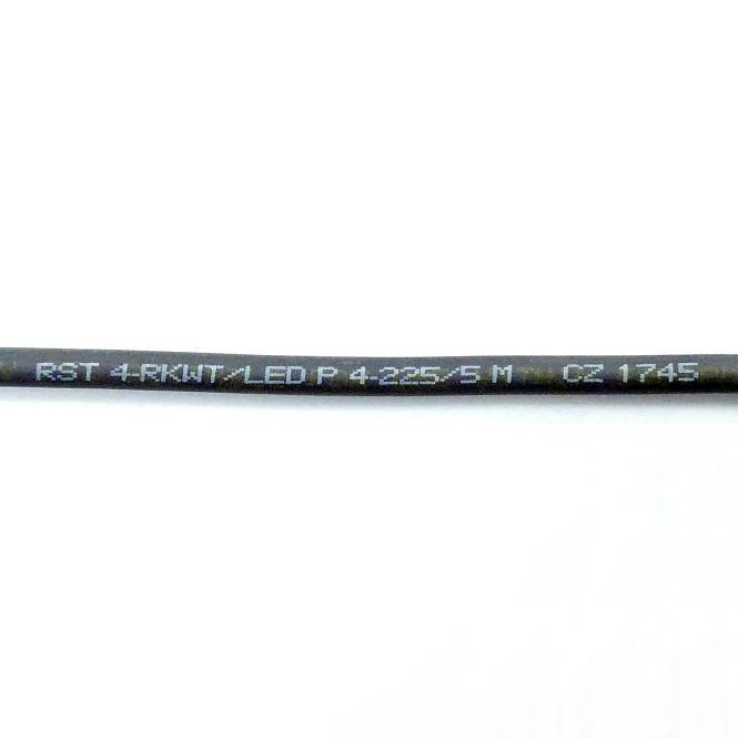 lumberg 2 Stück Verbindungsleitung 5 M RST 4-RKWT/LED P 4-225/5 M (RST 4-RKWT/LED P 4-225/5 M)