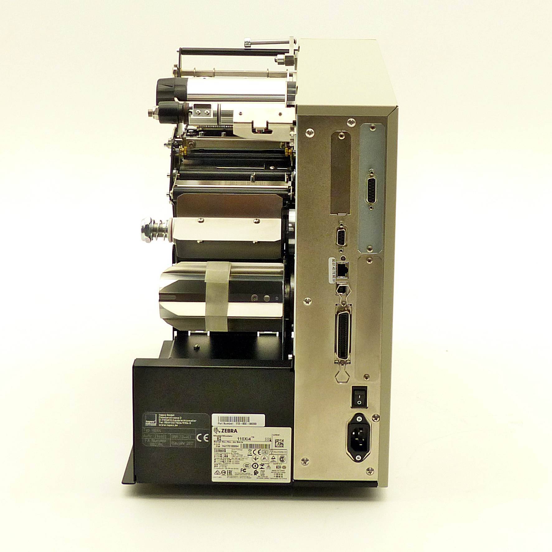 topex Etikettendrucker 113-80E-00203 (zebra 110Xi4)